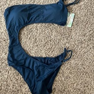 One piece bathing suit